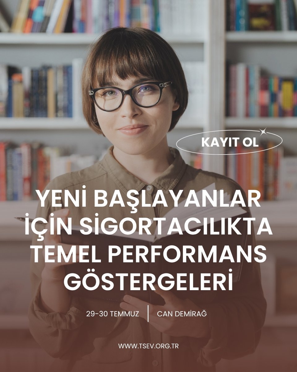 🚀 Sigortacılığa Yeni Başlayanlar İçin Performans Göstergeleri Eğitimi

📅29–30 Temmuz 2025 | 🕘 09:30–12:30 | 💻Online
 🎓Eğitmen: Can Demirağ

Detaylı bilgi ve kayıt için tıklayın: l24.im/I9d42