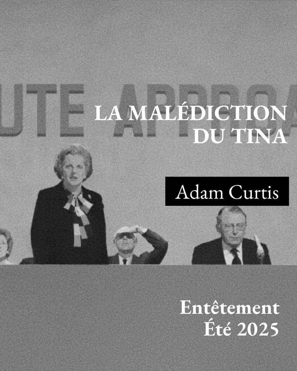 entetementrevue's tweet image. *** La malédiction du TINA ***
Adam Curtis
"la plupart de ces think tanks, qu’ils soient de gauche ou de droite, diffusent sous une forme ou une autre l’idéologie de Hayek"
entetement.com/la-malediction…