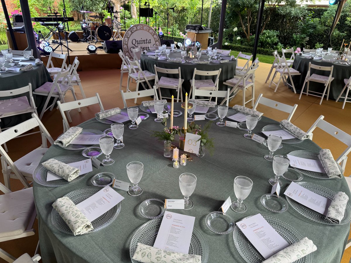 agencia mg.lab (@mglab) on Twitter photo Así fue la cena de verano en #QuintaBertrand del pasado sábado.
Los detalles y la música sirvieron de entrante del menú que <a href="/nachomanzano/">nacho manzano</a> sirvió para los comensales.
Gracias por confiar en <a href="/mglab/">agencia mg.lab</a> un año más para la #producción de vuestros #eventos🖤
Aún falta verano, ¿verdad? Así fue la cena de verano en #QuintaBertrand del pasado sábado.
Los detalles y la música sirvieron de entrante del menú que <a href="/nachomanzano/">nacho manzano</a> sirvió para los comensales.
Gracias por confiar en <a href="/mglab/">agencia mg.lab</a> un año más para la #producción de vuestros #eventos🖤
Aún falta verano, ¿verdad?
