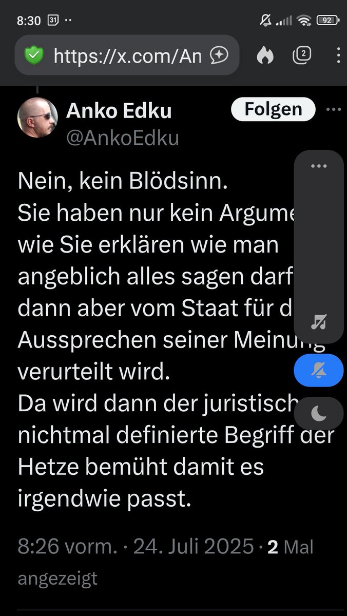 schlockback's tweet image. So sind Sie die aufrechten Patrioten. Kritisieren einen und lassen dann keine Antwort zu. Leute wie @AnkoEdku und andere #AfD Anhänger sind einfach nur schwach. Außer Provokation haben sie nichts drauf