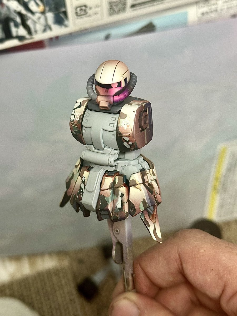 Charsi115's tweet image. 202507《Hg 高機動型ザク（ダナン）》