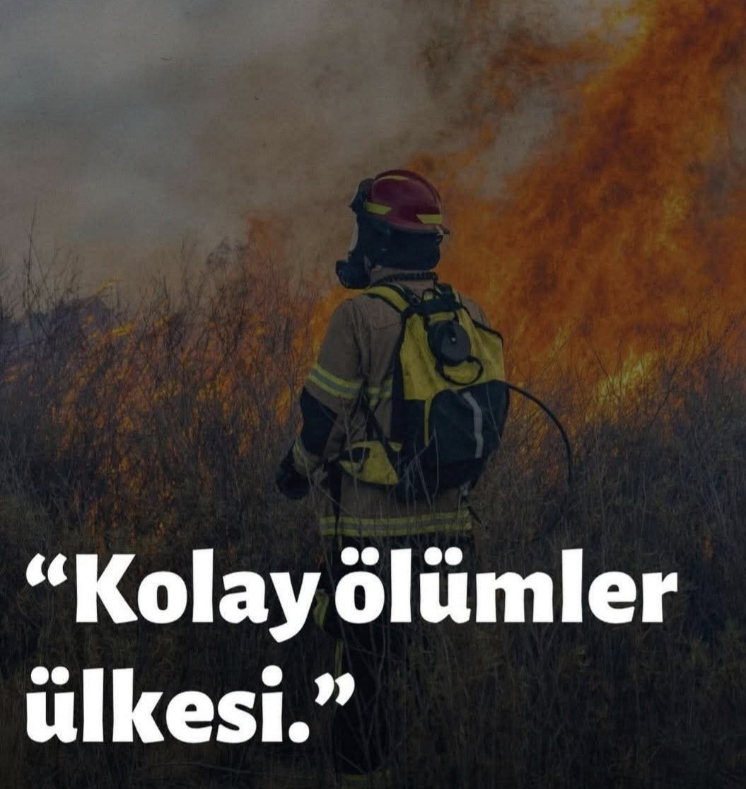 Yangına gidersin
Mağaraya gidersin
Pazara gidersin
Yol vermezsin
Motoru tamir edemezsin
Otele gidersin
Yağmur yağar
Boşanırsın
Ayrılırsın
Madende çalışırsın
Deprem olur
Sel olur........... 
ÖLÜRSÜN!!! 
#KolayÖlümlerÜlkesi
#perşembe
Sabır Taşı Çatladı
#Eskişehir