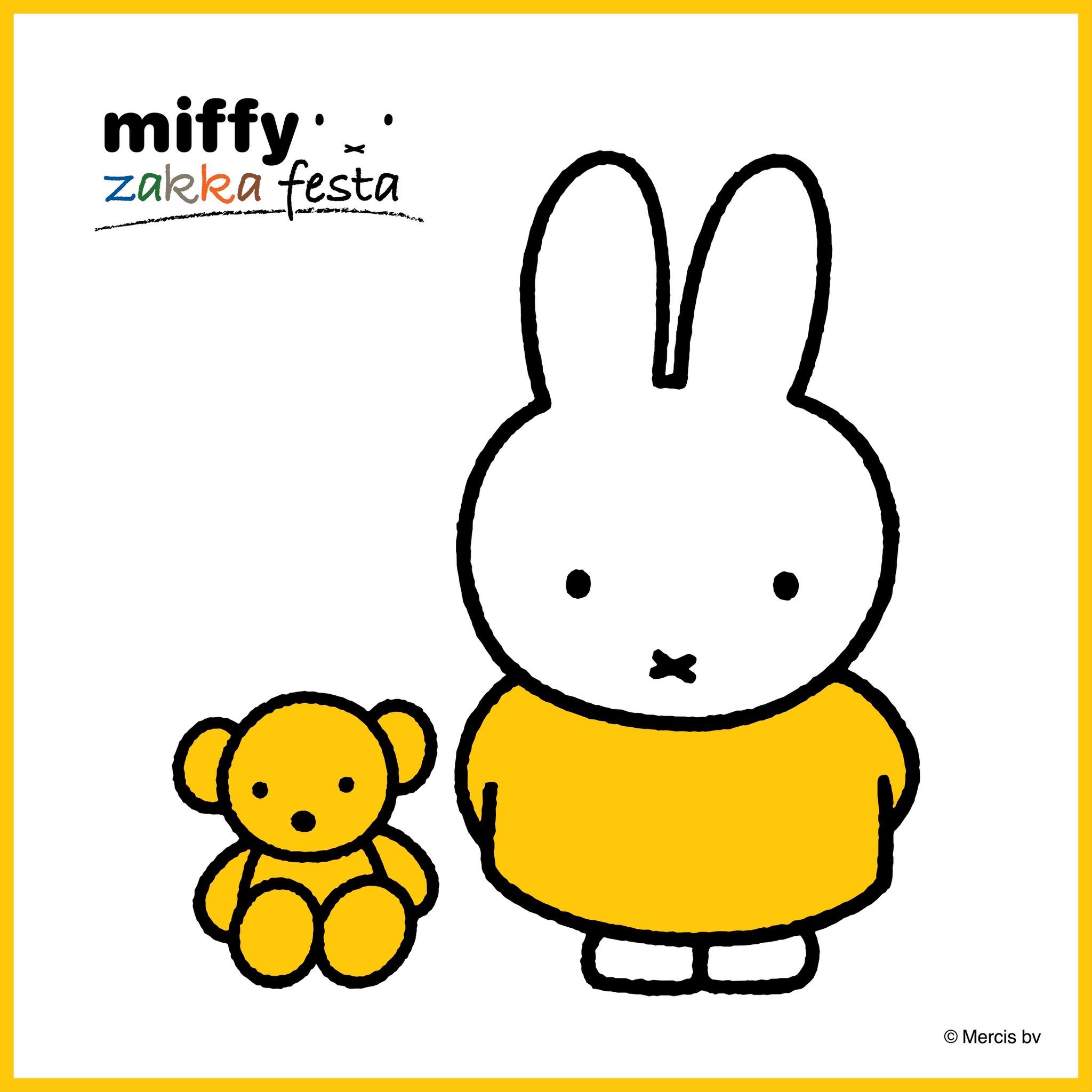 ミッフィー 額絵 Tonkachi × 70 years with miffy