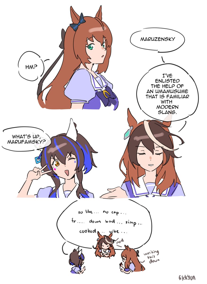 if theres anyone that can teach them new words, its her