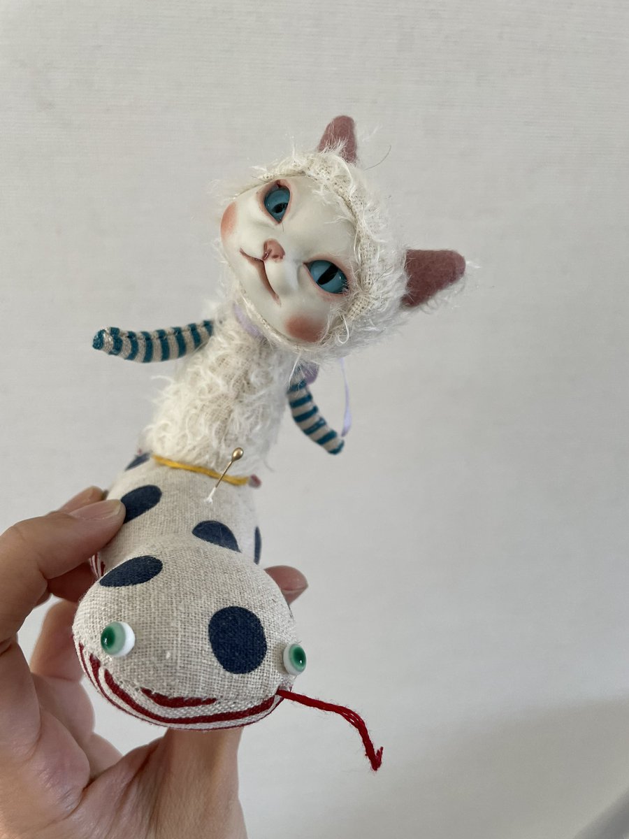 ちびねこ　　1229 🎪おにんぎょ屋 葉🎪 on X: 