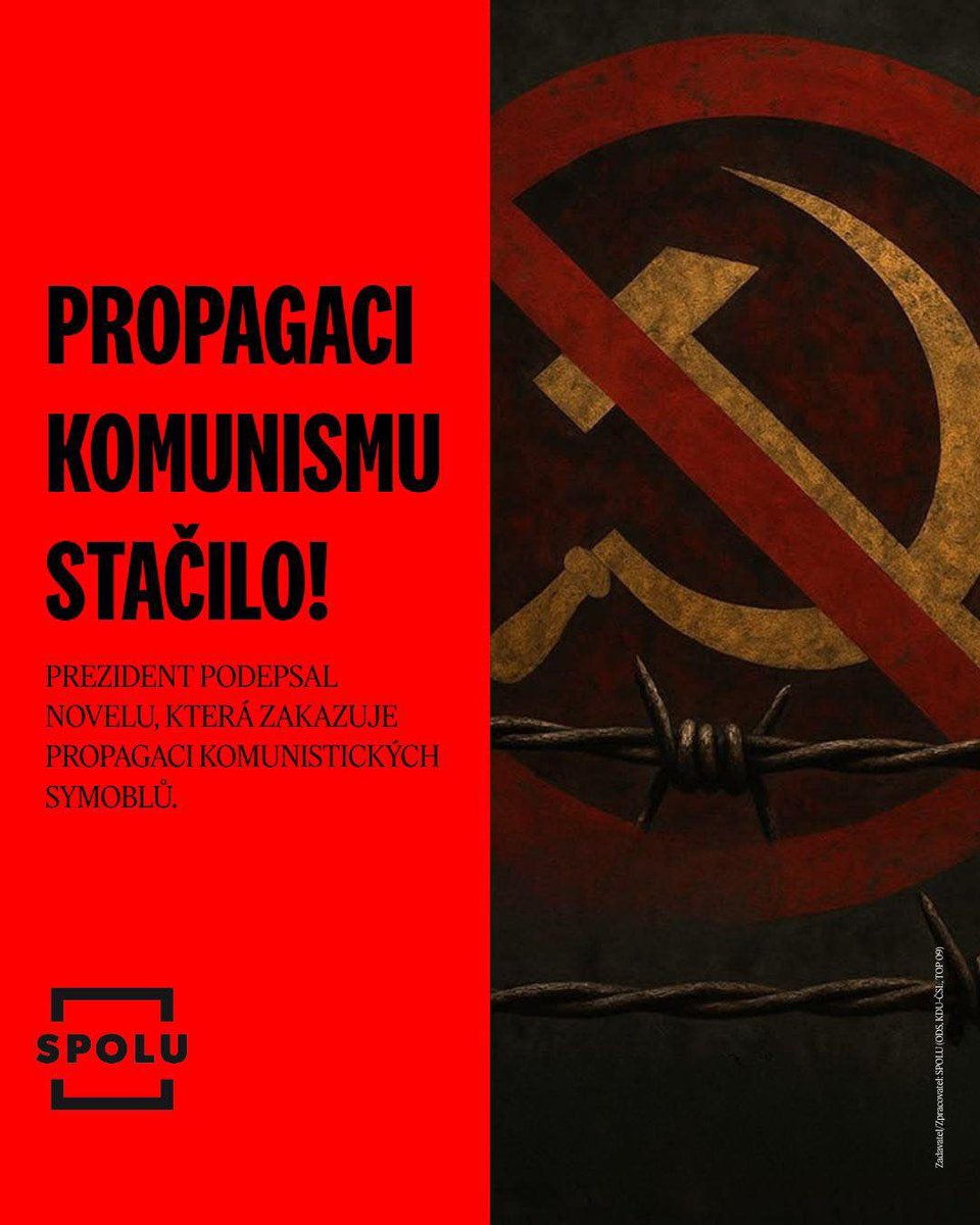 jiri_slavikk's tweet image. Komunismus = zlo.
A náš trestní zákoník k tomu bude takto přistupovat.