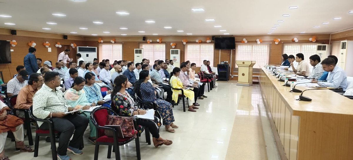 DM Cuttack (@cuttackdm) on Twitter photo Monthly District Revenue Officers meeting held today under the Chairmanship of Collector and DM. All revenue and Line Department related matters reviewed with field Officials. <a href="/CMO_Odisha/">CMO Odisha</a> <a href="/IPR_Odisha/">I & PR Department, Odisha</a> <a href="/rdmodisha/">Revenue & DM Department, Government of Odisha</a> Monthly District Revenue Officers meeting held today under the Chairmanship of Collector and DM. All revenue and Line Department related matters reviewed with field Officials. <a href="/CMO_Odisha/">CMO Odisha</a> <a href="/IPR_Odisha/">I & PR Department, Odisha</a> <a href="/rdmodisha/">Revenue & DM Department, Government of Odisha</a>