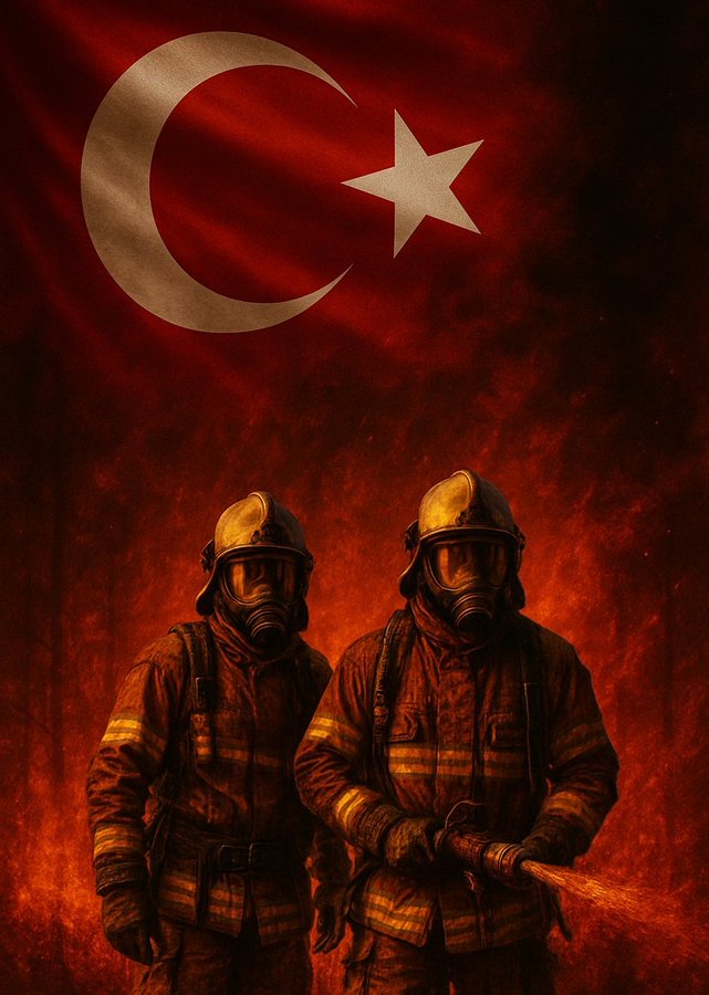 Eskişehir Seyitgazi’deki orman yangınına müdahalede bulunurken şehit olan vatan evlatlarına rahmet olsun.
Milletimizin başı sağ olsun.