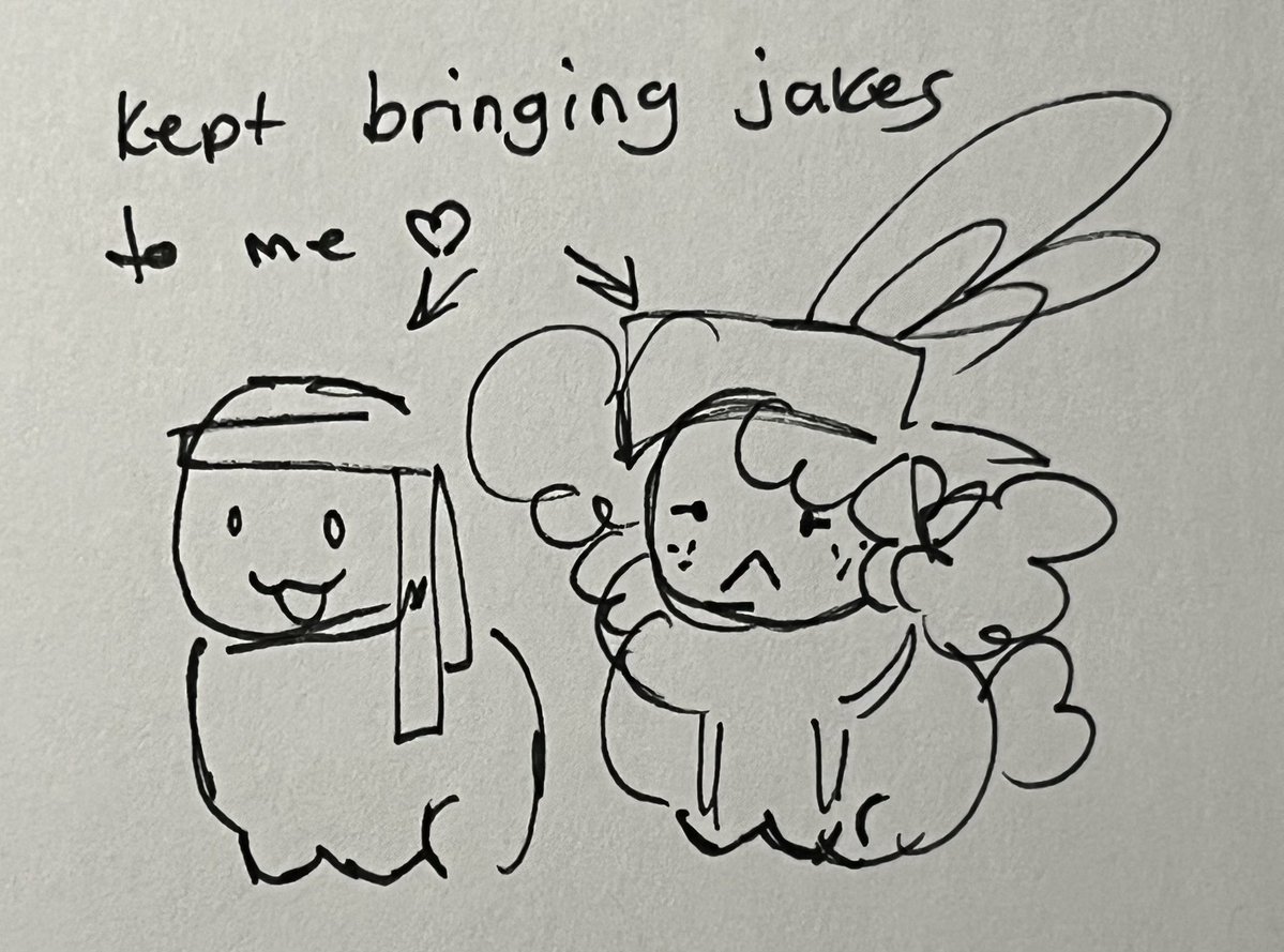 staffoflifer's tweet image. played seildirectory bean game . Had a hoard of jakes that kept dissapearing - felt like sisyphus core . Anywyas these two beans kept helping me get more jakes it was sweet ^_^
anyways here r some doodles i made while playing uma musume
#Seildirectory #roblox