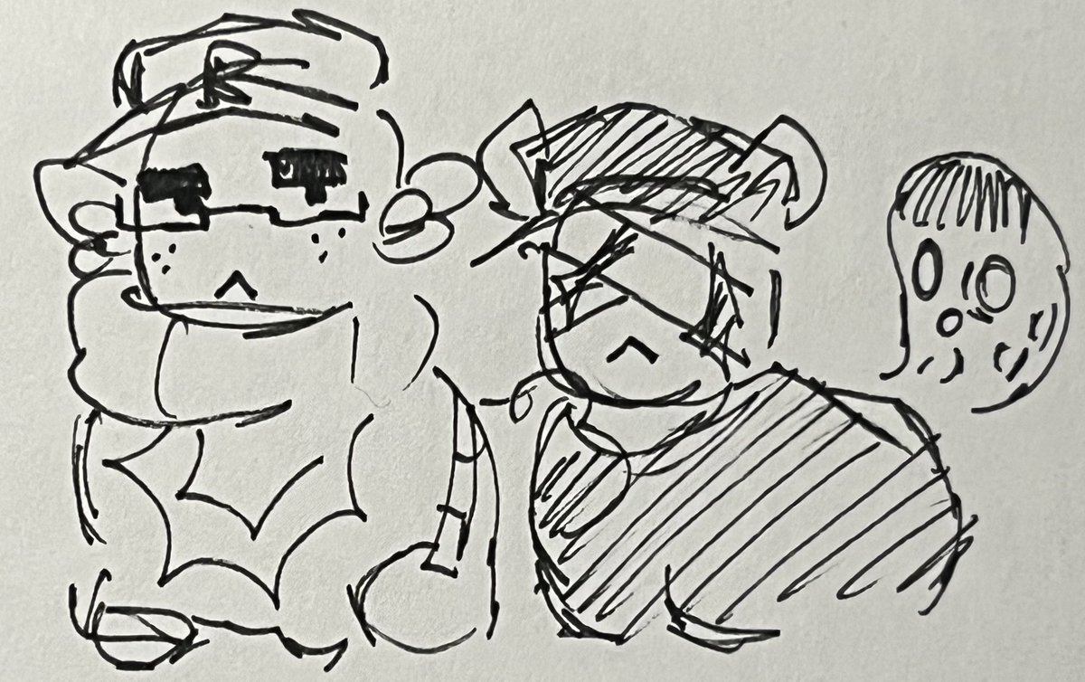 staffoflifer's tweet image. played seildirectory bean game . Had a hoard of jakes that kept dissapearing - felt like sisyphus core . Anywyas these two beans kept helping me get more jakes it was sweet ^_^
anyways here r some doodles i made while playing uma musume
#Seildirectory #roblox