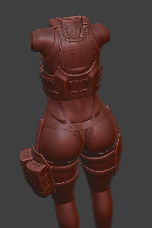Angelestro03's tweet photo. finishing the sculpting for the new vest on the suit, I'll be adding further details during the bake, but we're 90% done now onto the places holder and remaking them to fit the rest
#furrygirl #VRChat始めました #Cyberpunk #3dart #futuristicvibes https://t.co/9uCUQIL4E9