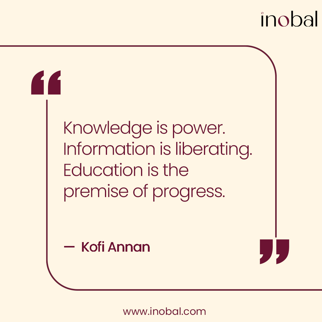 InobalCo's tweet photo. Real progress starts in the mind. When we seek knowledge, we open doors. When we pursue education, we create momentum. And when we stay informed, we lead with clarity. True power comes from what you know and what you choose to do with it.

#Inobal #LeadershipMatters #quotes https://t.co/zU972L0Tn1