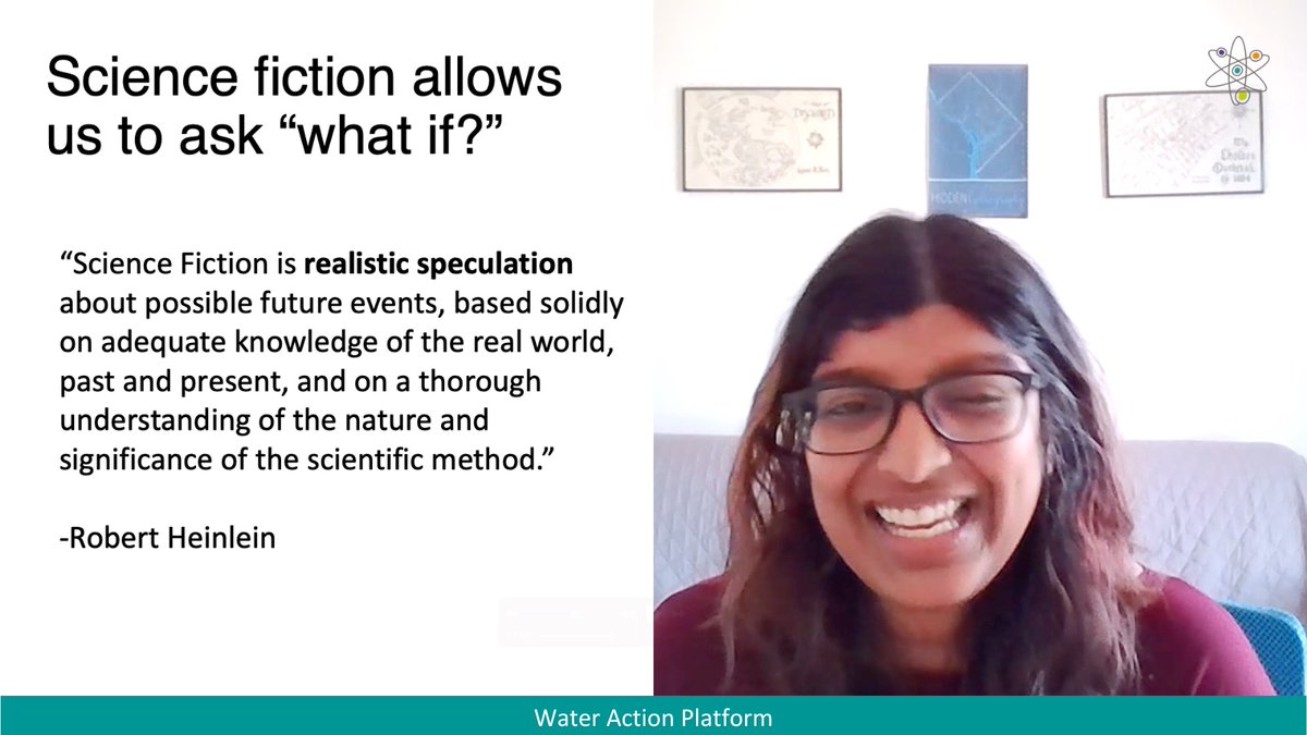 Dr. Reshmina William, who besides being an engineer, is also an avid reader and creative writer, starts us off with her favorite definition of Science Fiction.