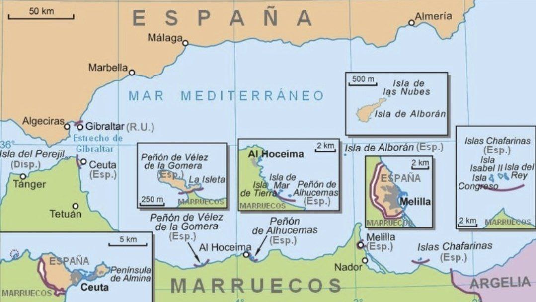 DeusVul94229466's tweet image. INFORMACIÓN
Dentro de la Operación VIgilancia y Disuasión junto a la Operación Reforzada de la Armada, las FAS muestran máxima presencia en Ceuta, Melilla, Canarias y los islotes claves para España.