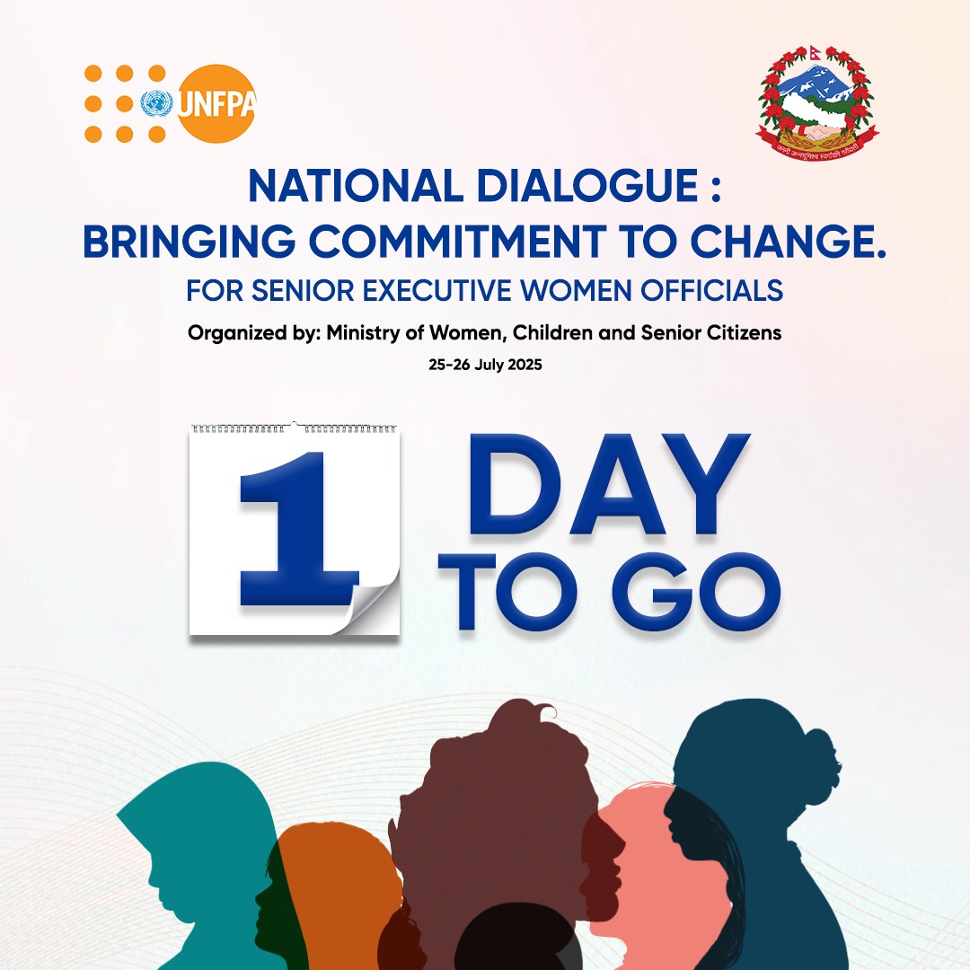 UNFPANepal's tweet image. 1 day to go.
Tomorrow, women in senior government roles come together for a high-level national dialogue on leadership and change.
Watch this space for livestream links, photos, and insights.