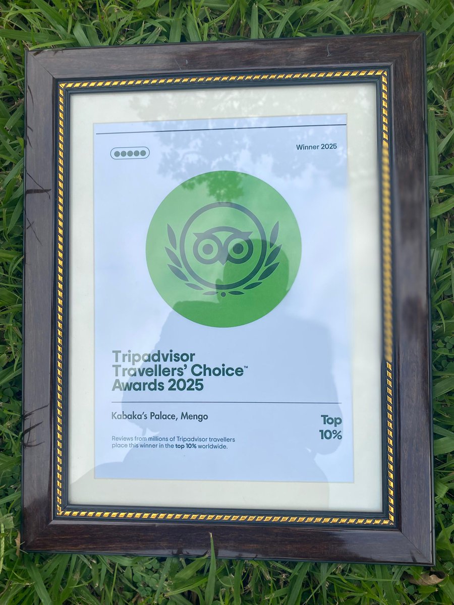 TourBugandaUG's tweet photo. Yessss... We Did It!💪🏆

We’re bursting with pride and overwhelming excitement to share the historic news that... 
The Kabaka’s Palace, Mengo has officially been named a Tripadvisor Travellers’ Choice Award Winner 2025!

This award places the Kabaka’s Palace in the TOP 10% of attractions WORLDWIDE based on millions of genuine traveller/tourist reviews and experiences from across the globe. Yes, you read that right! Our treasured 'Twekobe' now stands in the same spotlight and has outshined some of the world’s most iconic destinations like the Eiffel Tower, the Great Wall of China, the Pyramids of Egypt, the world-famous beaches, renowned museums and countless other tourist spots across continents.

The Kabaka’s Palace received such positive and consistent reviews that it ranked higher than 90% of all other attractions globally!

So, it’s a big international achievement, meaning:

1⃣. The Visitors' love for the Kabaka’s Palace cntinues to explode!

2⃣. The Kabaka's palace is recognized not only locally, but also worldwide

3⃣. It's now officially among the best places in the world to visit according to travellers' feedback.