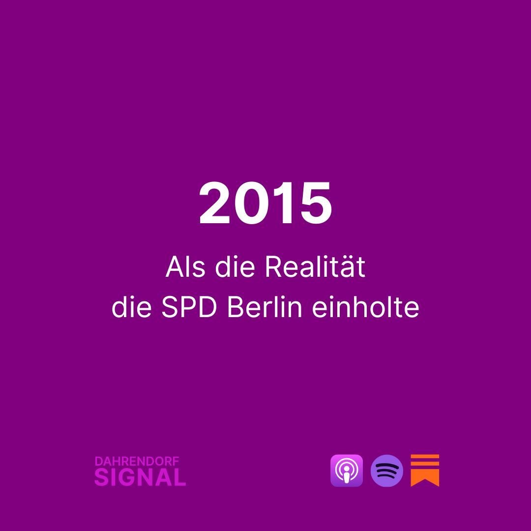 Mein neuer Substack-Post:

2015: Als die Realität die SPD Berlin einholte

Das Jahr 2015 war für die Berliner SPD eine Zerreißprobe. Angetrieben von der Flüchtlingskrise, offenbarte sich eine tiefe Kluft zwischen moralischem Anspruch und administrativer Realität.