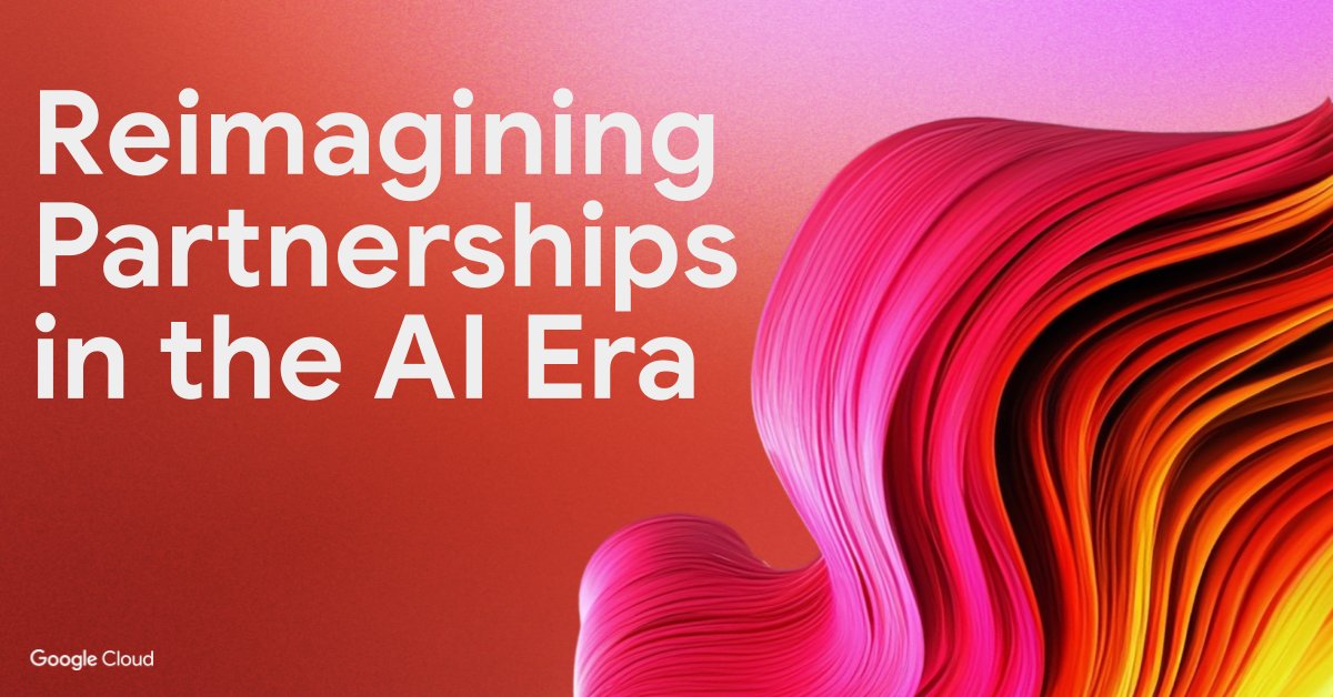gcloudpartners's tweet image. We're evolving our partner program for the age of AI.
By building on a data-driven foundation of co-sell and services, we're replacing subjective measures with proven value. Learn more about the latest updates → goo.gle/4kXPHJt.