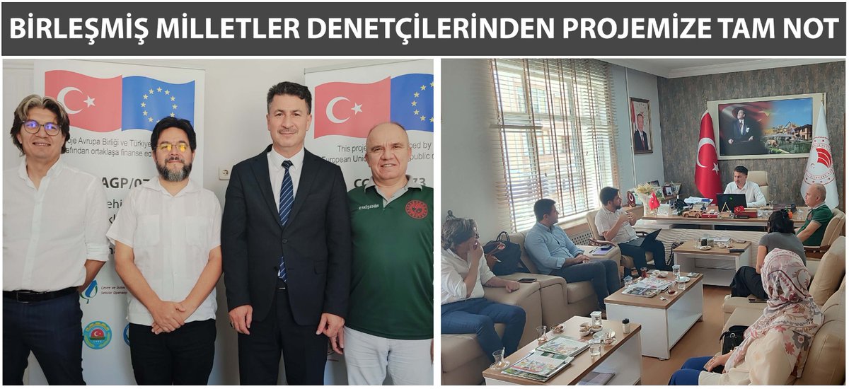 BİRLEŞMİŞ MİLLETLER DENETÇİLERİNDEN PROJEMİZE TAM NOT

ESKİŞEHİR’DE İKLİM DEĞİŞİKLİĞİNE DAYANIKLI TARIMSAL ÜRETİM İÇİN UYGULADIĞIMIZ PROJE BAĞIMSIZ DENETÇİLERDEN TAM NOT ALDI.
Ayrıntılı Bilgi İçin:eskisehir.tarimorman.gov.tr/Haber/1575/Bir…
<a href="/ibrahimyumakli/">İbrahim Yumaklı</a> 
<a href="/TCTarim/">T.C. Tarım ve Orman Bakanlığı</a>