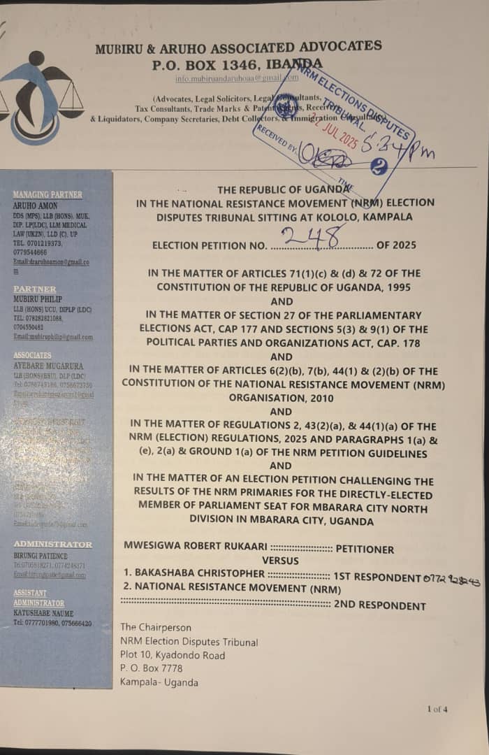 RegionMk's tweet image. Mbarara City North is soon getting into the right hands!
The flag has to go back to the rightful owner.
Hon. Dr. @Mwesigwa_R