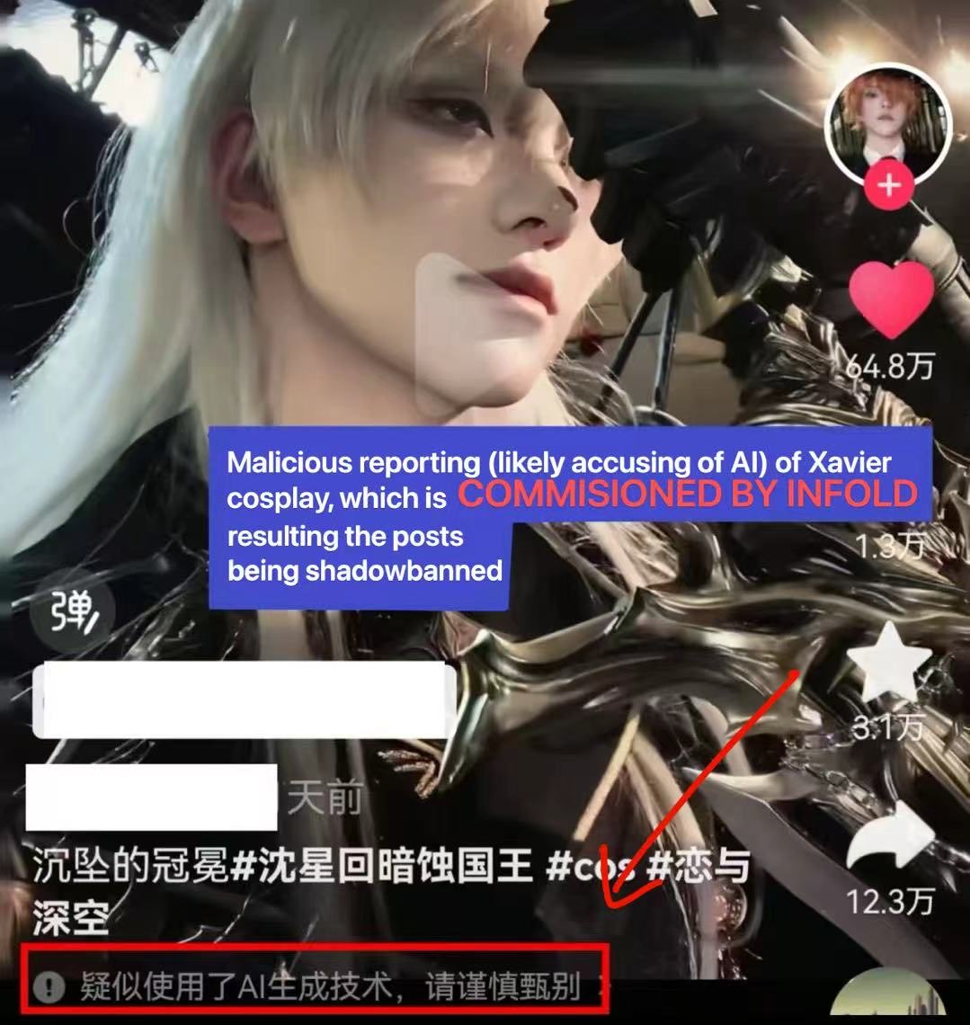 yuhai0529's tweet image. global Xavier girls, do you know Xavier promotion is mass reported in Cn—main market for promotion by some malicious people who are so scared of us attracting new players and perform well? They report ours while buying bots to boost their past pvs and brag. How shameless is that?