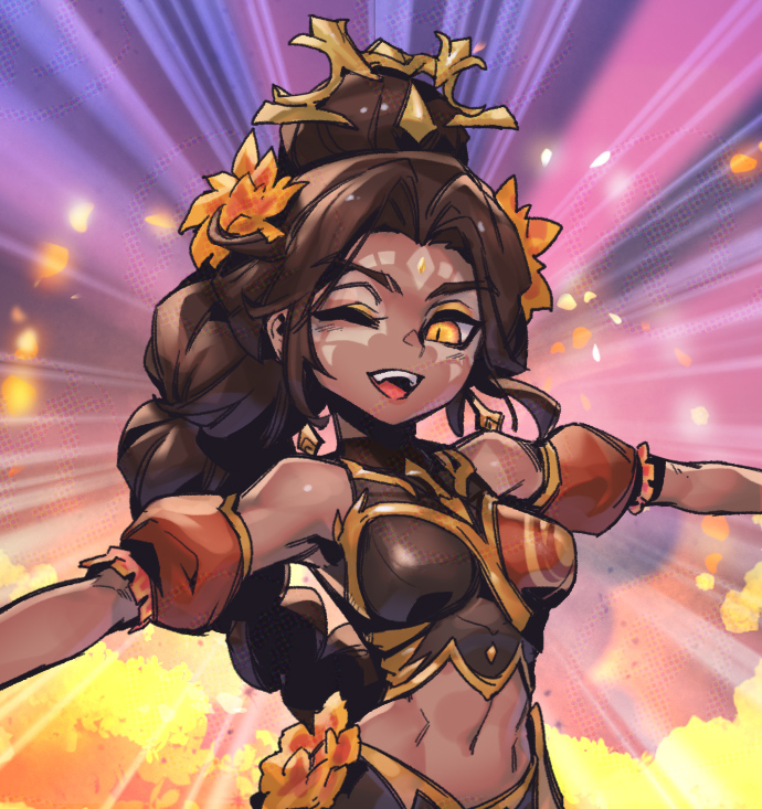 「no context nidalee」|팬텀크로🫐のイラスト