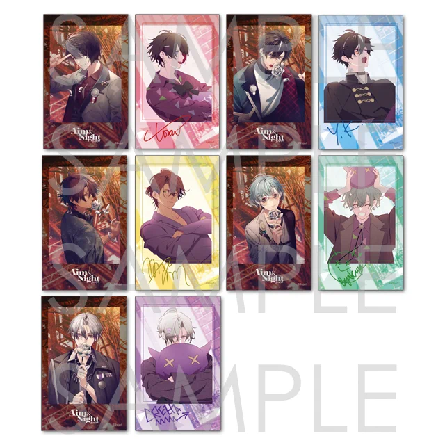【SKiT Dolce】\本日正午より予約開始/ 『CARNELIAN BLOOD』より、5-Vocal-Band "EROSION" 3rd Season vol.1「Aim&amp;Night」のジャケットイラストを使用したくじやビッグ缶バッジなど新作グッズの登場! くじA賞は「魔性」のオーロラアクリルスタンドです 詳細⇒ #skitdolce