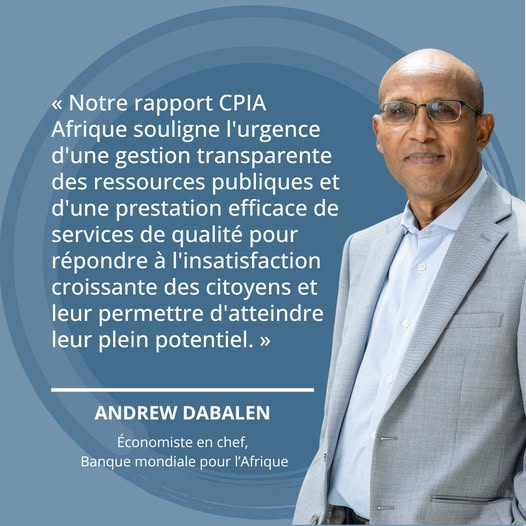 BM_Afrique's tweet image. #CPIA25 | Pour répondre aux besoins des citoyens, le rapport souligne que les gouvernements africains doivent agir pour fournir des services, même avec des financements extérieurs limités.
Télécharger-le : wrld.bg/NhwQ50WtM5Z