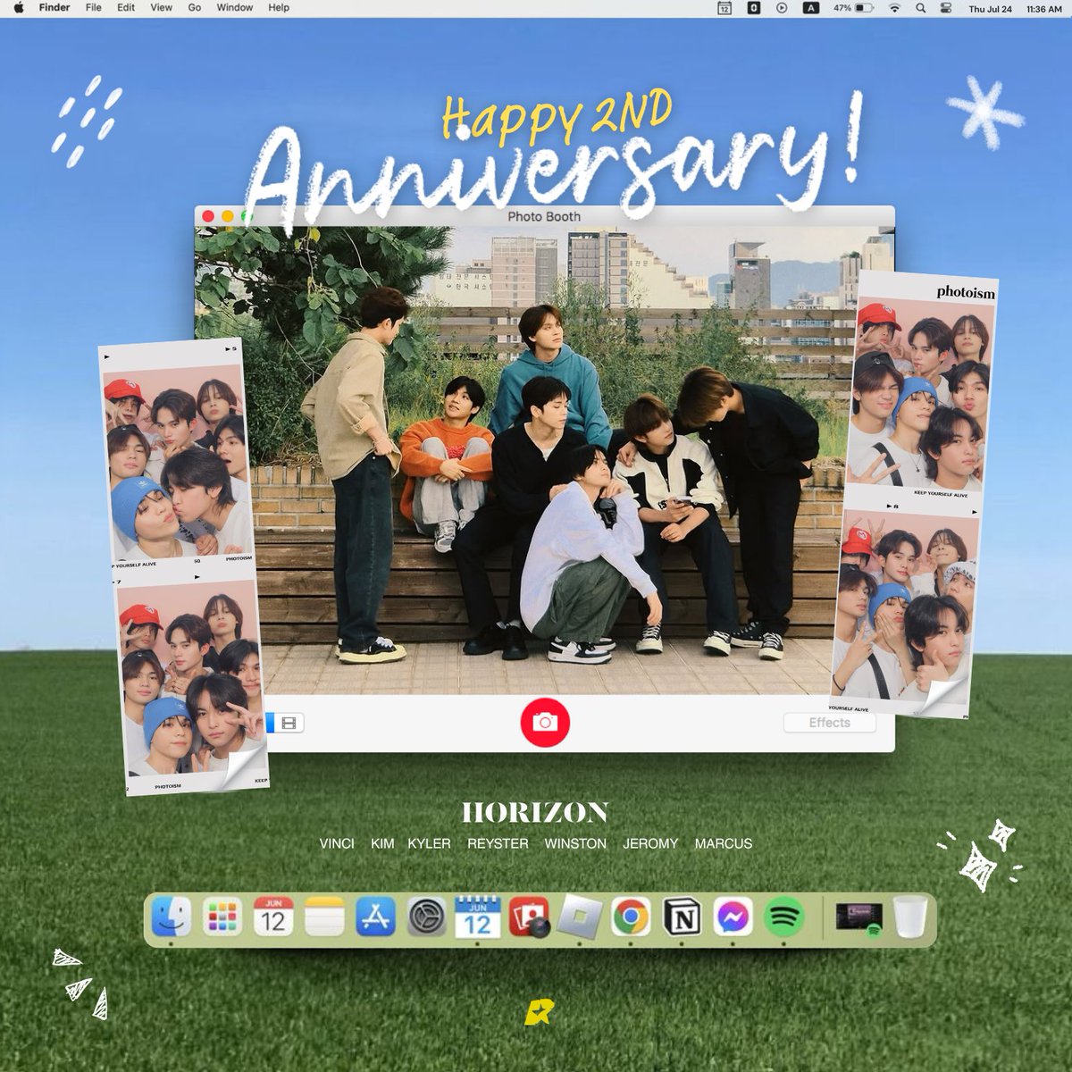 ReysterGlobal's tweet image. [💫] 250724 2ND DEBUT ANNIVERSARY

From debut stage to global hearts—cheers to 2 beautiful years with HORI7ON!❤️‍🩹

HORI7ON TWOgether FOREVER

#TWOnderfulYearsWithHORI7ON
#HORI7ON_DEBUT_2YEARS
#HORI7ON #호라이즌 #REYSTER #레이스터 
@HORI7ONofficial