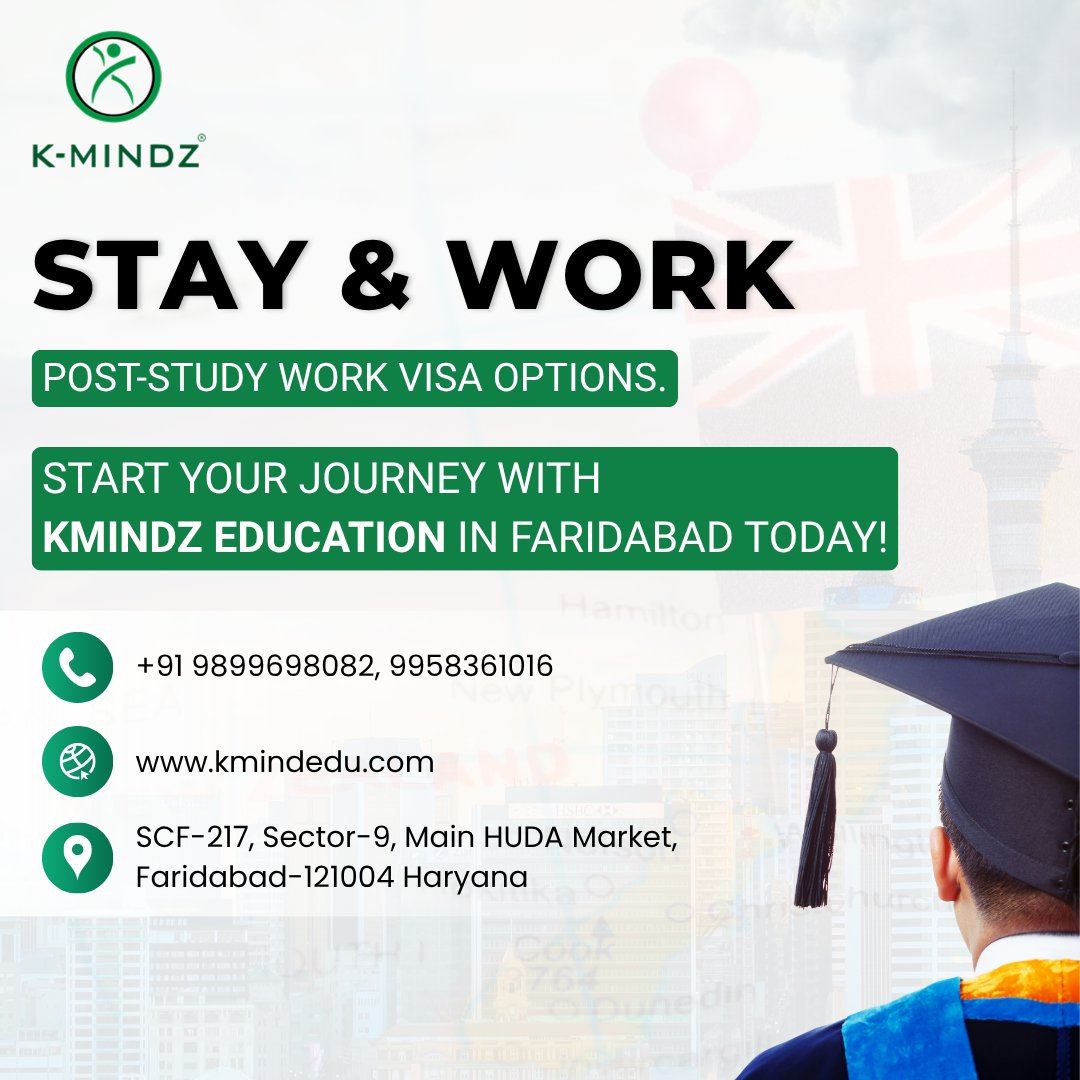 MindzK69163's tweet photo. 🌍 Want a world-class education with global career options?

Study at top universities in New Zealand with varied courses, part-time work options, and post-study stay benefits.

#StudyInNewZealand #TopUniversities #WorkWhileStudying #PostStudyVisa #KmindzEducation https://t.co/p0myofouWT