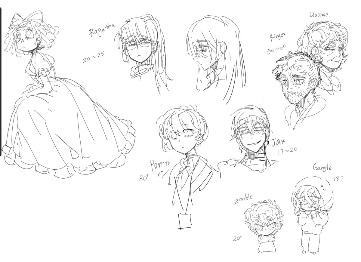 ADEL53444059's tweet image. Thinking about them #TheAmazingDigitalCircus