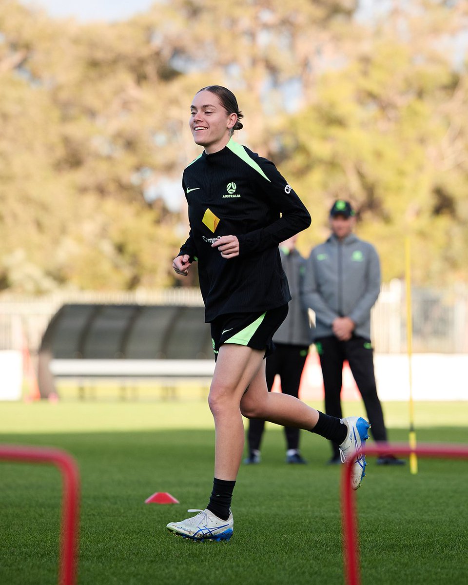 TheMatildas's tweet image. It’s a twin thing 👯♀️
Celebrating their birthday, Sharn and Laini, the first-ever twins to represent the #Matildas.