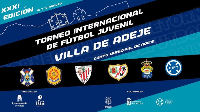 AlexArbelo's tweet image. La cita deportiva de cada verano con el fútbol base del sur de la isla. El @TorneoAdeje este año será 16 y 17 agosto en el Municipal de Adeje

Repiten presencia los dos máximos representantes del fútbol canario: @CDTOficial y @UDLP_Oficial, más una selección de @FIFTenerife
