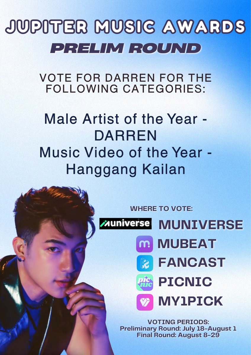 DARREN's Voting Team tweet media