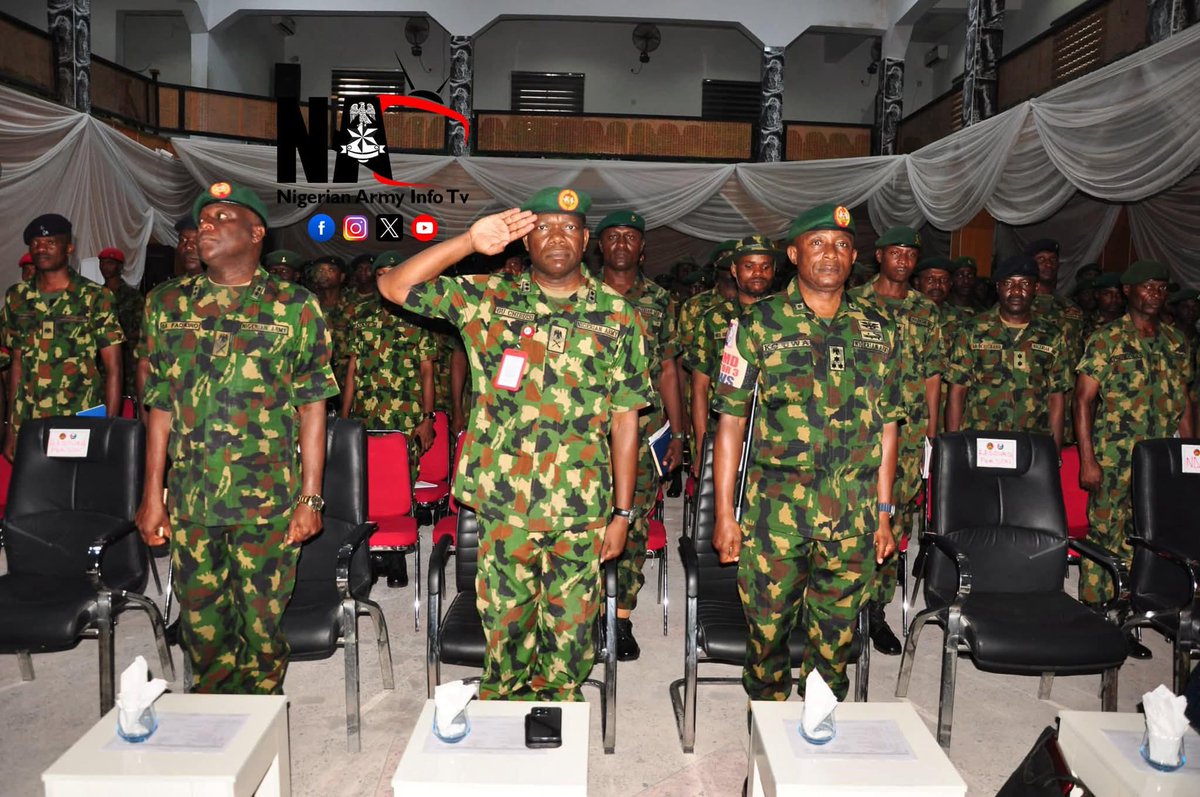 Security_Affair's tweet image. AHQ SENSITIZES 6 BRIGADE TROOPS ON HUMAN RIGHTS AND PROFESSIONAL CONDUCT

In its continued drive to promote professionalism and respect for human rights within the Nigerian Army, the Army Headquarters (AHQ), through the Department of Civil-Military Affairs (DCMA), organized a…