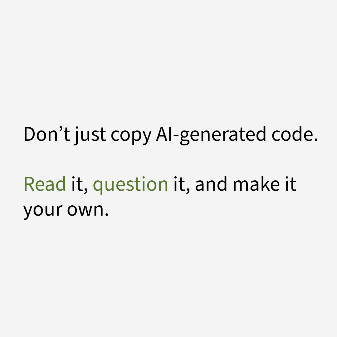 _devJNS's tweet image. are you just copying, or actually learning?