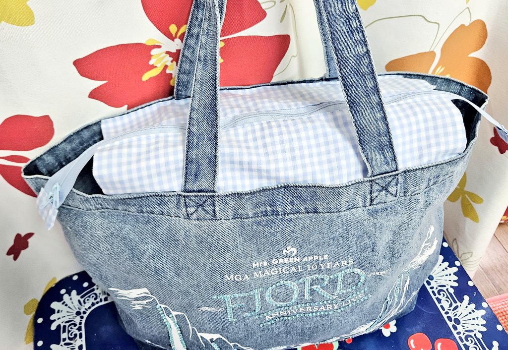 ミセスグリーンアップル FJORDデニムバッグ フィヨルドグッズ