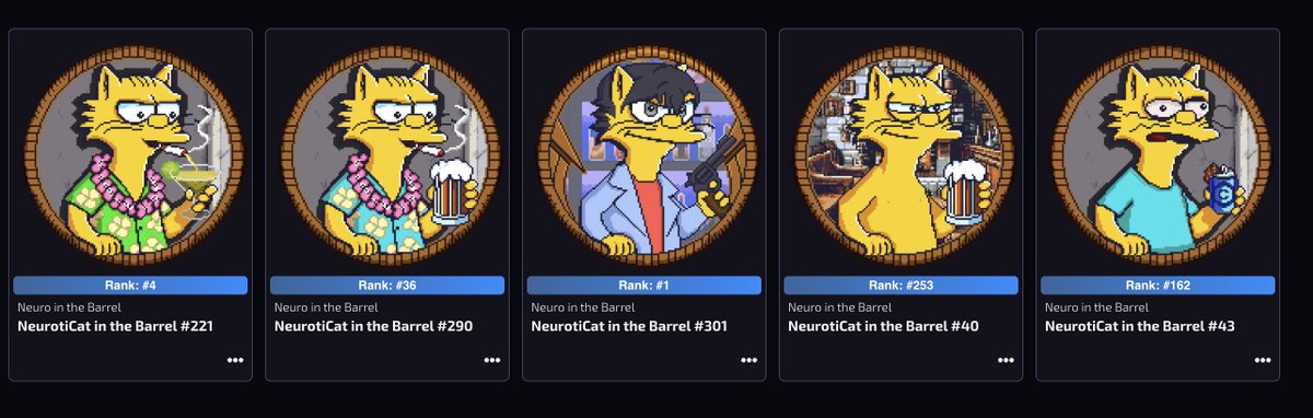 axldefi's tweet image. Today I made something differently. @neuroticatcro are minting on Ebisus, and I snagged 5.
what'cchu'gonna'do ? 😼