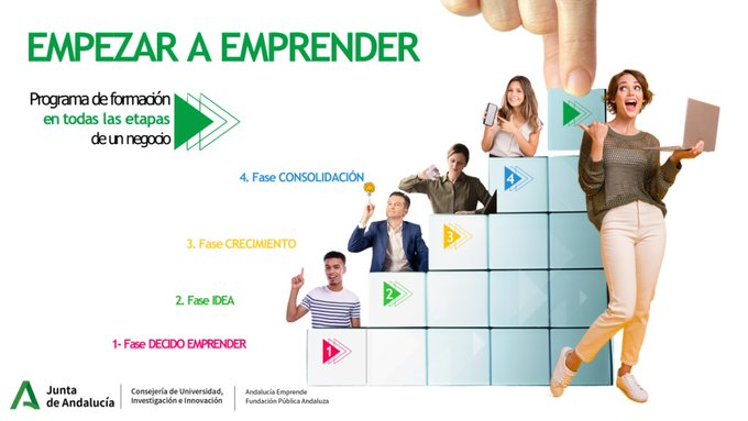 🆕Llega una nueva edición de nuestro Programa #empezarAemprender 🔛 𝕋ℝ𝔸ℂℂ𝕀𝕆ℕ𝔸

🟢⚫️Para la detección temprana de #startups con potencial innovador.

⏳Inscripciones hasta 2𝟓 s𝐞p𝐭i𝐞m𝐛r𝐞.

📝Aplica aquí: bit.ly/44LQZCs
ℹ️bit.ly/4l6jQXr

#EmprendeAND