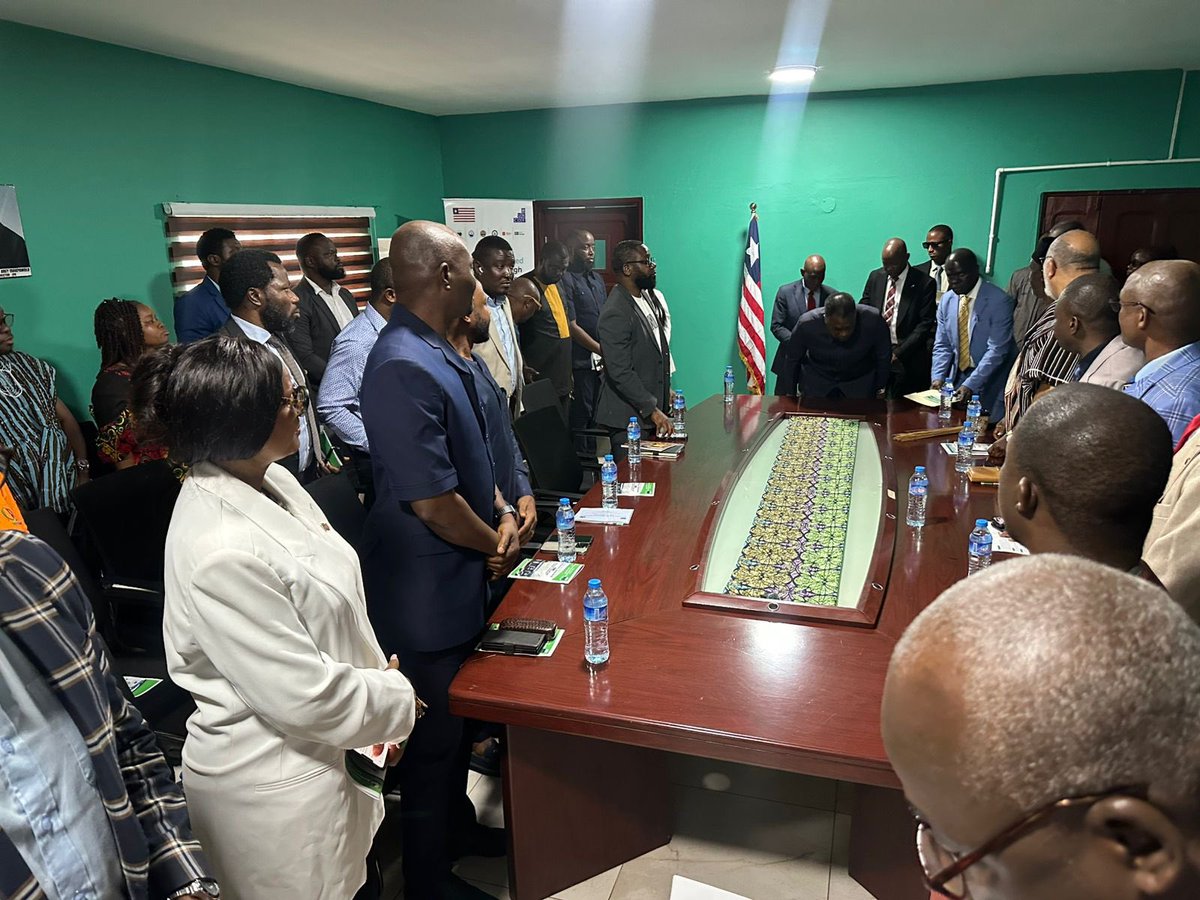 rafaelmgrossi's tweet image. Less than a month after my visit to 🇱🇷 Liberia, good to see the inauguration of the @EpaLiberia’s new national headquarters and lab in Monrovia for environmental protection.
@IAEAorg is proud to be a partner & looks forward to continuing to contribute to the country’s successes.
