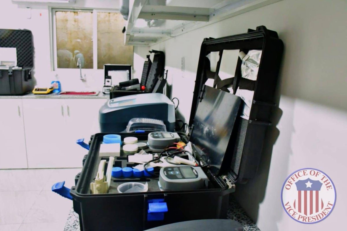 rafaelmgrossi's tweet image. Less than a month after my visit to 🇱🇷 Liberia, good to see the inauguration of the @EpaLiberia’s new national headquarters and lab in Monrovia for environmental protection.
@IAEAorg is proud to be a partner & looks forward to continuing to contribute to the country’s successes.