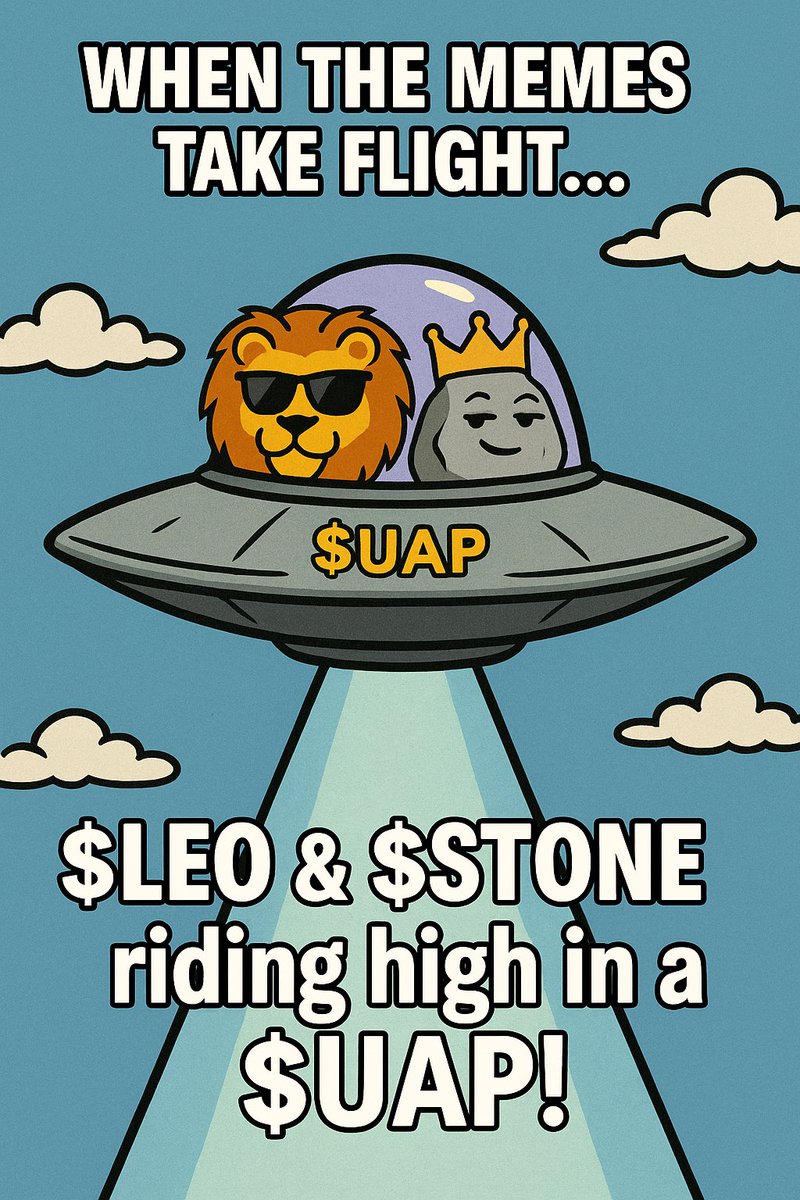 Everlee X (@everlee_x) on Twitter photo 🚀 When $LEO and $Stones team up, they don’t just moon—they fly UAP! 🛸
These memecoin legends are breaking skies and rewriting the rules of the crypto game.
<a href="/LeoCoinSTX/">LEO | Stacks Chain</a>
<a href="/LeoCoinArt/">LEO///ART:</a>
<a href="/STONE_STX/">STONE l $STONE</a>
<a href="/zeroauthdao/">Zero Authority DAO 🏹</a>
<a href="/DronesSTX/">UAP Coin STX</a> 🚀 When $LEO and $Stones team up, they don’t just moon—they fly UAP! 🛸
These memecoin legends are breaking skies and rewriting the rules of the crypto game.
<a href="/LeoCoinSTX/">LEO | Stacks Chain</a>
<a href="/LeoCoinArt/">LEO///ART:</a>
<a href="/STONE_STX/">STONE l $STONE</a>
<a href="/zeroauthdao/">Zero Authority DAO 🏹</a>
<a href="/DronesSTX/">UAP Coin STX</a>