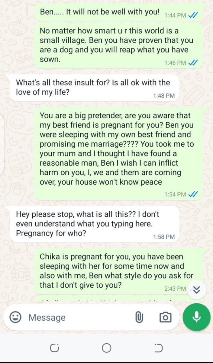 HaYoMiDe_'s tweet image. A chat between these two lovers will leave you amazed😭😭😭
Men are what again ?