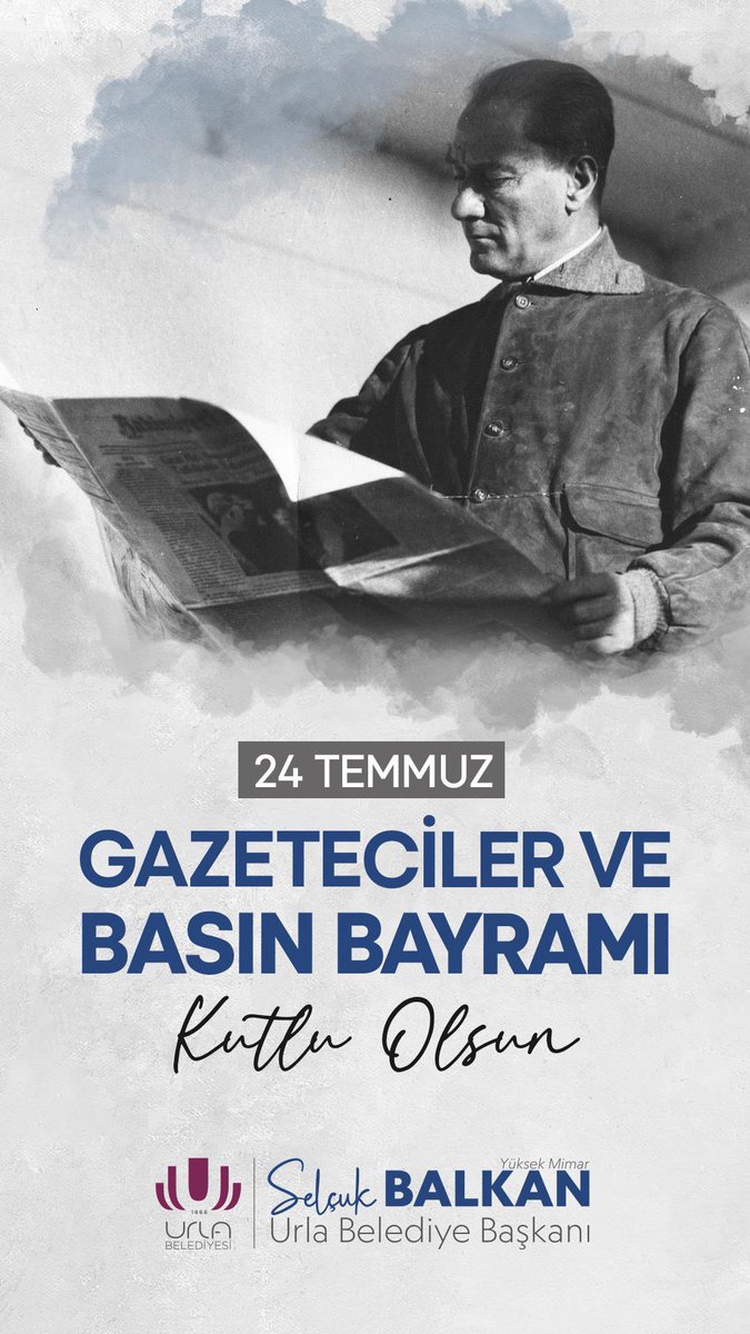 Demokrasinin temel taşlarından biri olan özgür ve tarafsız basınımızın emekçileri; halkın doğru bilgiye ulaşması adına gece gündüz demeden çalışan tüm gazetecilerimizin bayramını kutluyor, mesleklerini onurla sürdüren tüm basın mensuplarına teşekkür ediyorum.