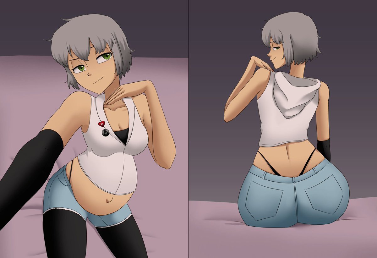 A request for FauxTurtle30 (DA) featuring their OC Alana pregnant making a live stream.  

#pregnant #request #pregnancy