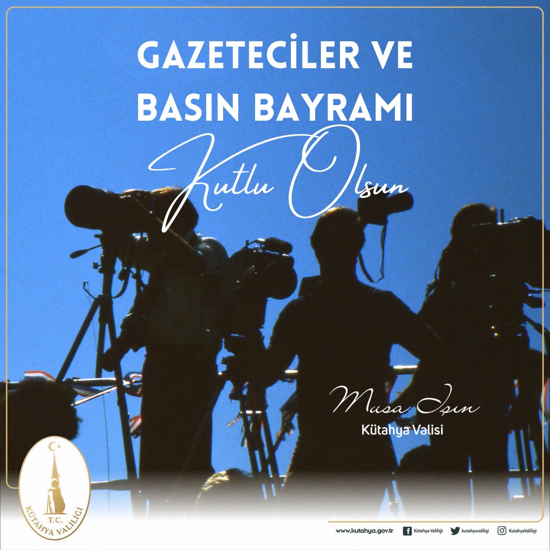 Valimiz Sayın Musa Işın’ın “24 Temmuz Basın ve Gazeteciler Bayramı” kutlama mesajı

24 Temmuz, Türk basın tarihinde önemli bir dönüm noktasıdır. Bu tarihte, II. Meşrutiyet'in ilanıyla birlikte sansür uygulamasına son verilmiş ve gazeteler ilk kez özgürce basılmaya başlamıştır.