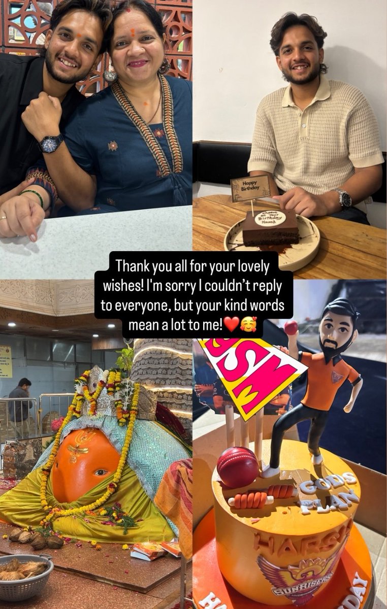 Harsh Dubey Recent Instagram Story!