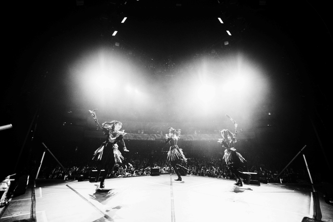 On stage media image