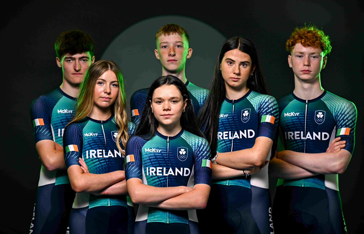 CyclingIreland's tweet image. All six Irish riders are back in action again today at the European Youth Olympic Festival ☘️
The Girl's Road Race gets underway at 8am Irish time, with the Boy's Road Race to follow at 10am Irish time ☘️