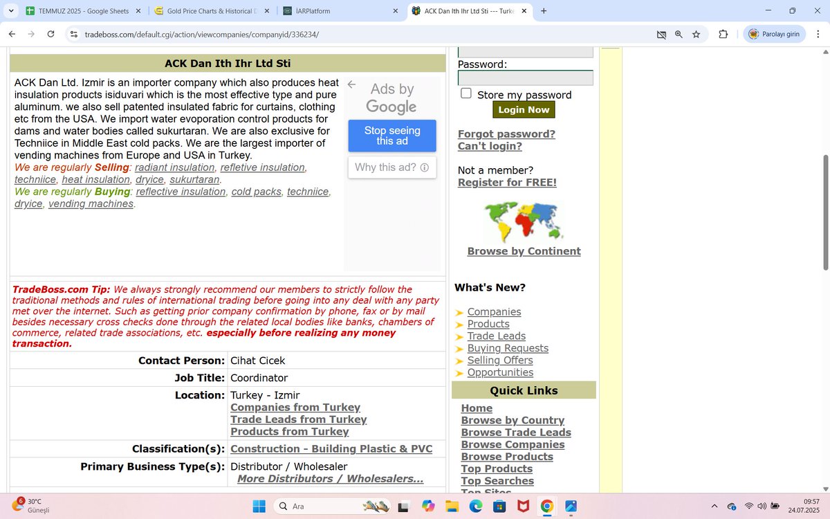 su buharlaşma engelleme ürünü ilk ithalatçı firma sayfası hala internette duran bir anı ....  yetkili contact person: cihat çiçek